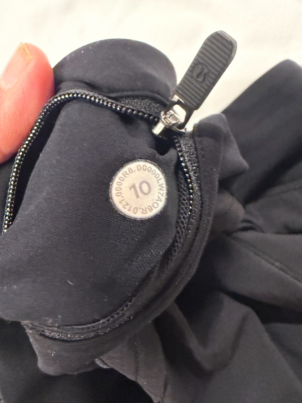 lululemon athletica Black Women's Athletic Running Shorts-10 - Picture 4 of 8